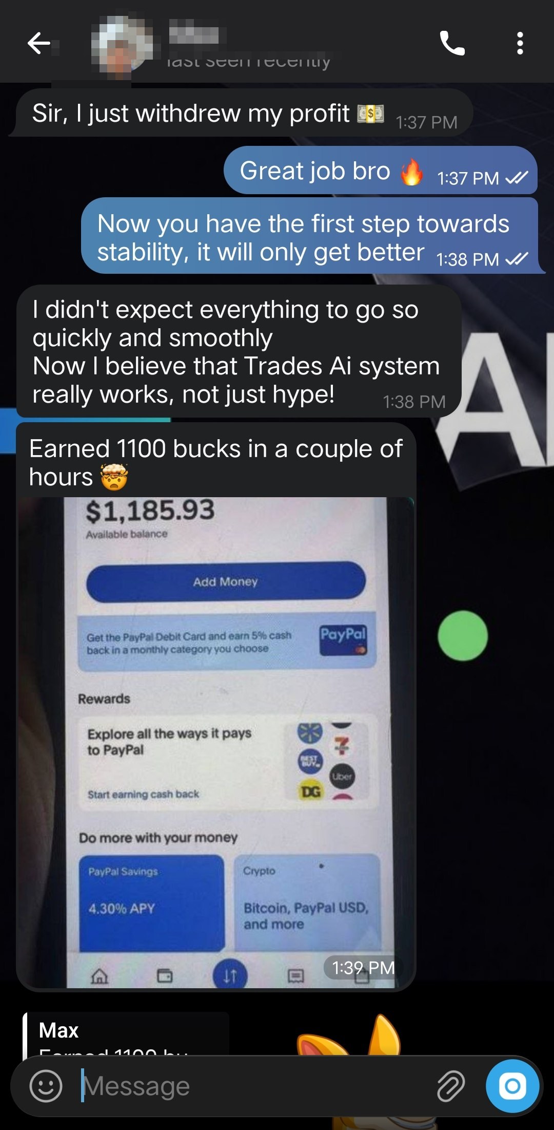 Member review — Max